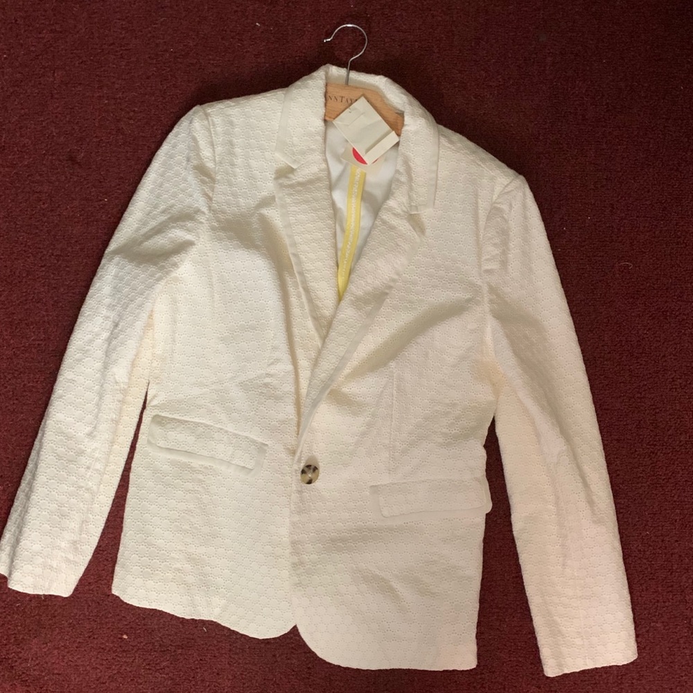 Boden White Woman’s Blazer